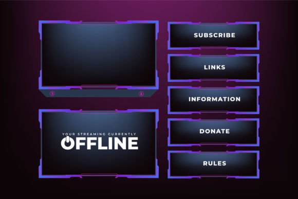 Download Live Streaming Screen Border Design - Live stream Collection