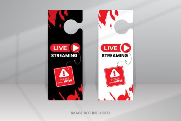 Download Live Streaming Door Hanger Design - Live stream Collection